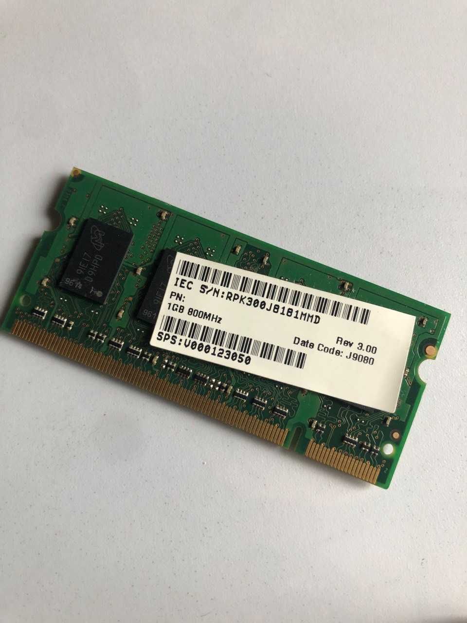 Оперативна пам'ять DDR2  1Gb  800МГц