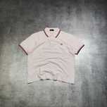 MĘSKA Koszulka Polo Elegancka PREMIUM Bawełna Fred Perry Jasny Róż