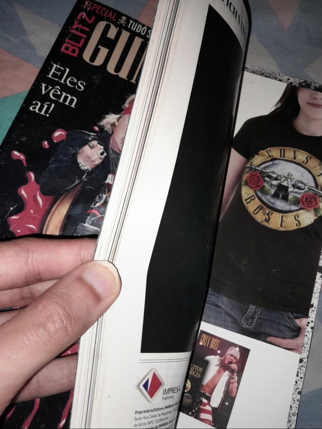 Magazine Blitz Especial Guns N' Roses