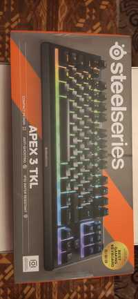 Клавіатура SteelSeries Apex 3 TKL USB UK (64836)