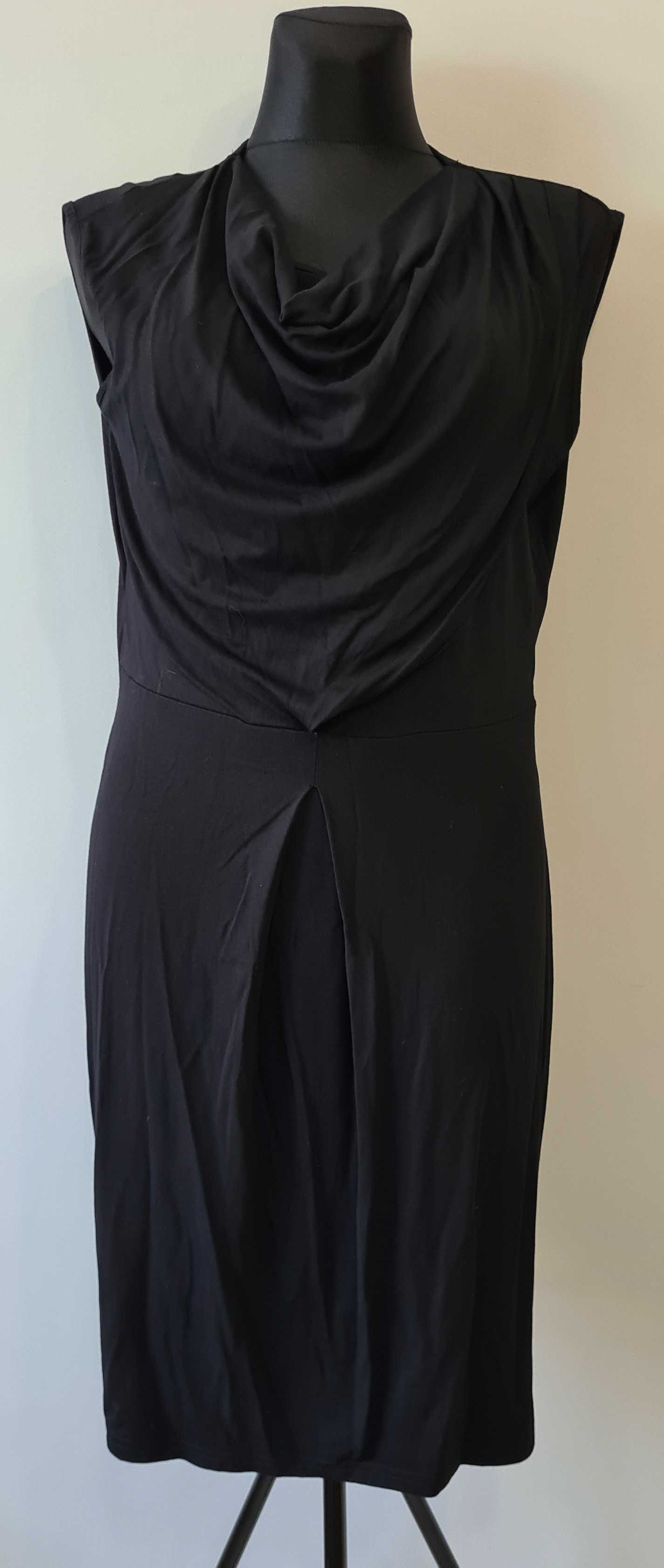 Czarna sukienka letnia Bodyflirt r. 42