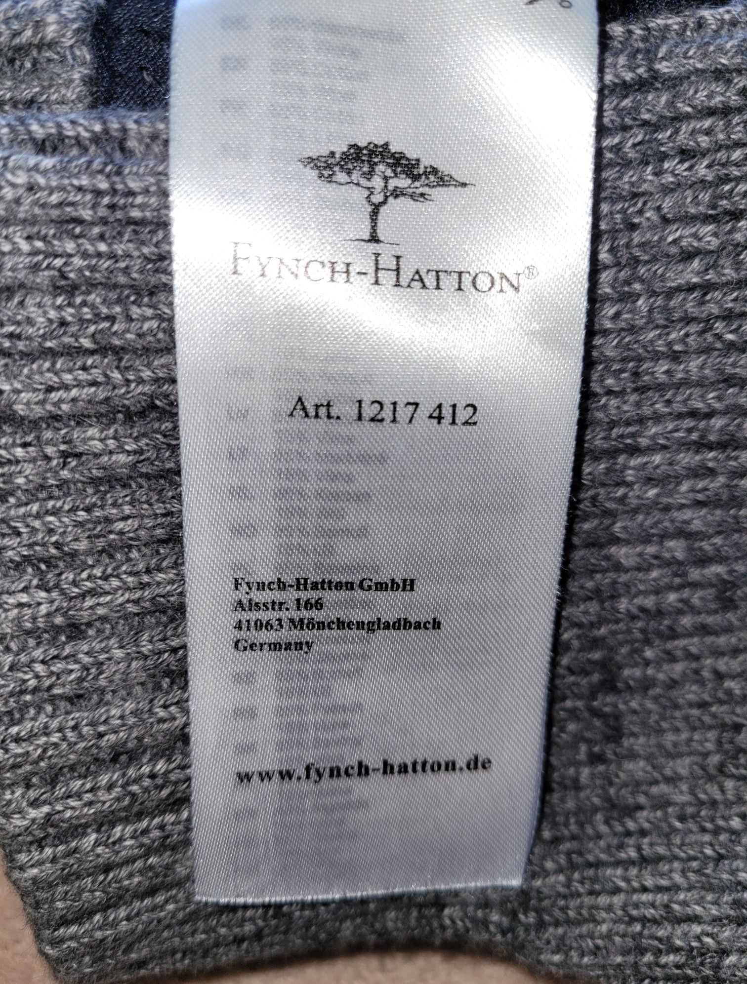 Sweter szary Fynch-Hatton rozm L