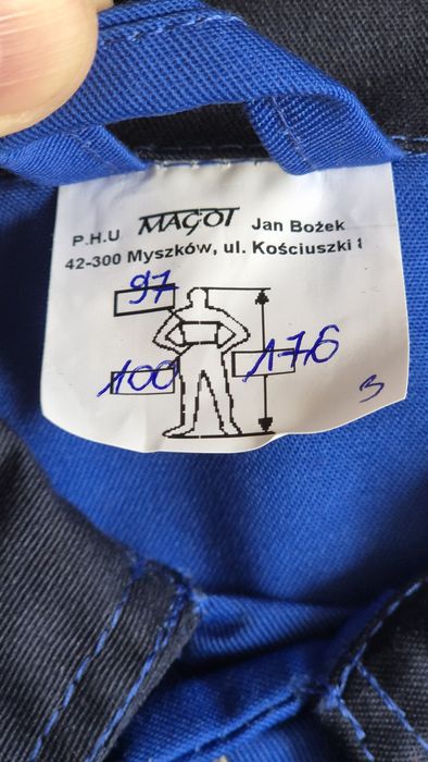 Komplet ubranie robocze plus buty