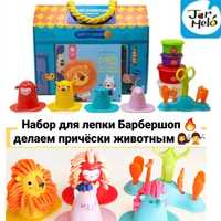 Тесто для лепки Барбершоп Jarmelo как Playdoh набор рисование водой