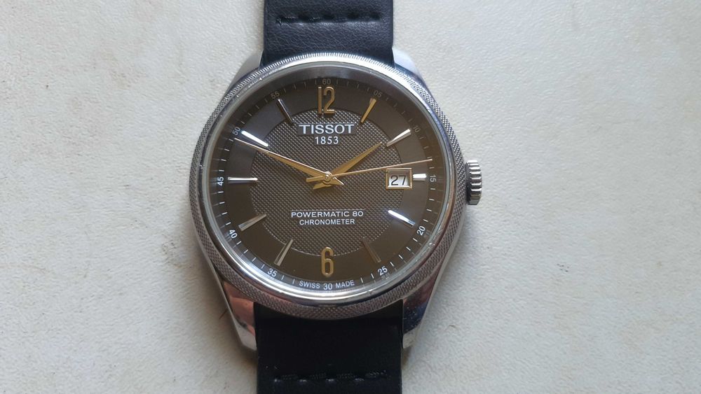 tissot automat - powermatic 80 - zegarek