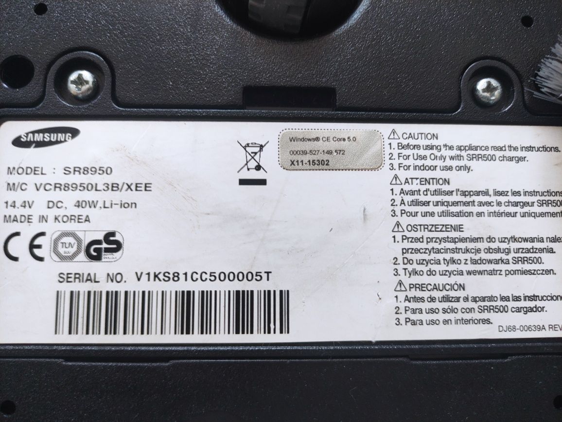 Robot sprzatajacy Samsung NAVIBOT SR 8950