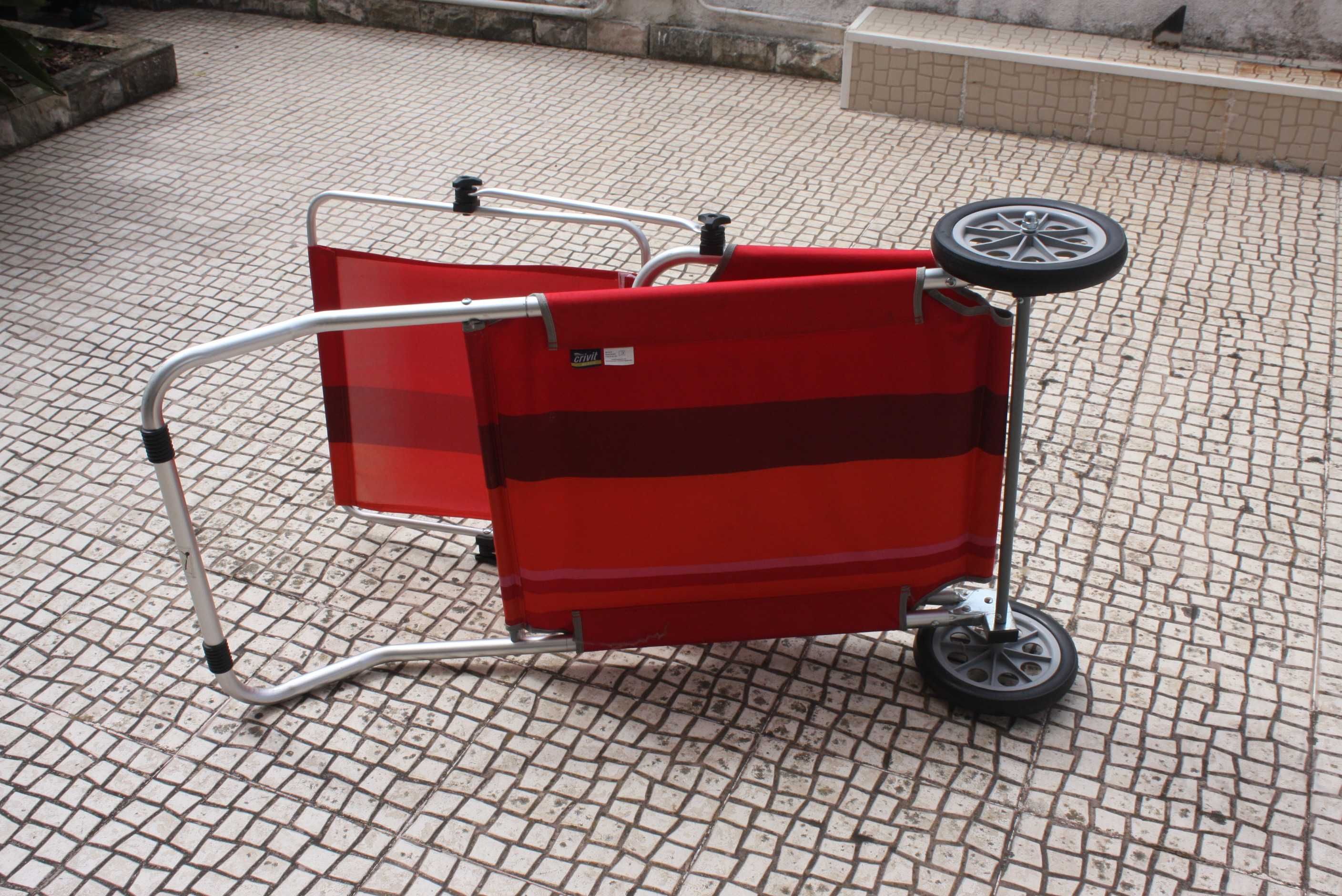 Cadeira de Praia com Toldo