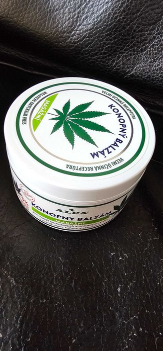 Alpa balsam z konopią i mentolem do masażu 250ml.