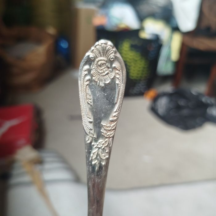 Posrebrzane  sztućce rosyjskie