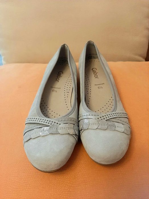 Женские туфли лодочки Gabor  оригинал. Замша .Кожа.Германия.