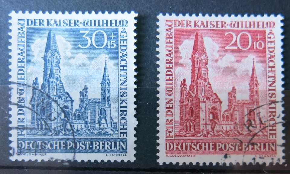 Rarytas ! Rzadkie Niemcy 1952 i 53. Katalog Michel 265 euro.