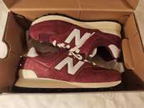 Nowe Buty New Balance 574 rozmiar 40 U574RBK - bordowe czerwone WAW
