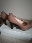 Buty na platformie Skórzane