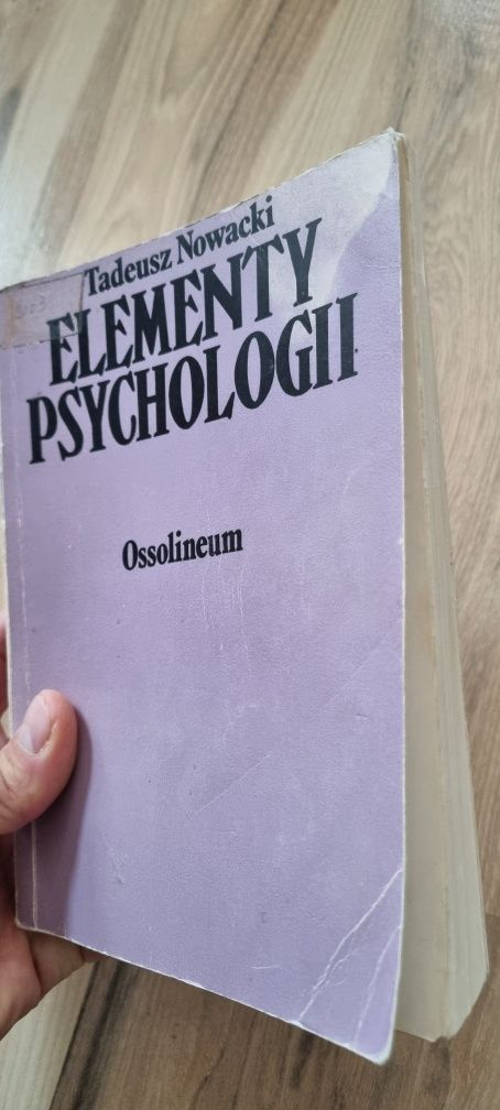 Elementy psychologii Nowacki