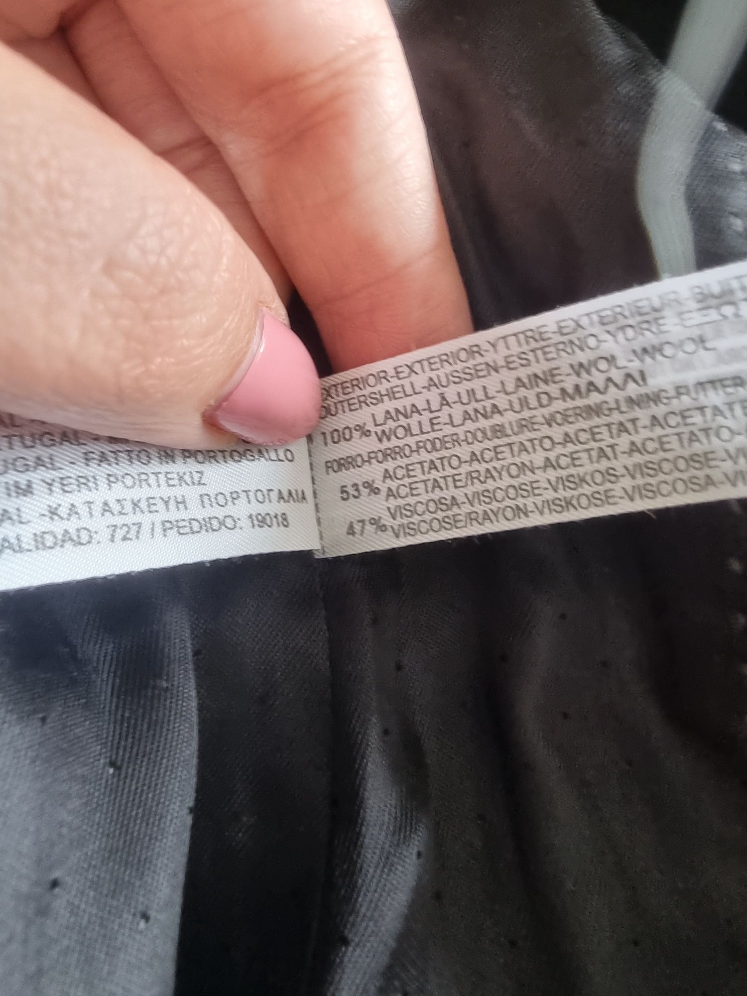 Welniana marynarka Massimo dutti rozm. S