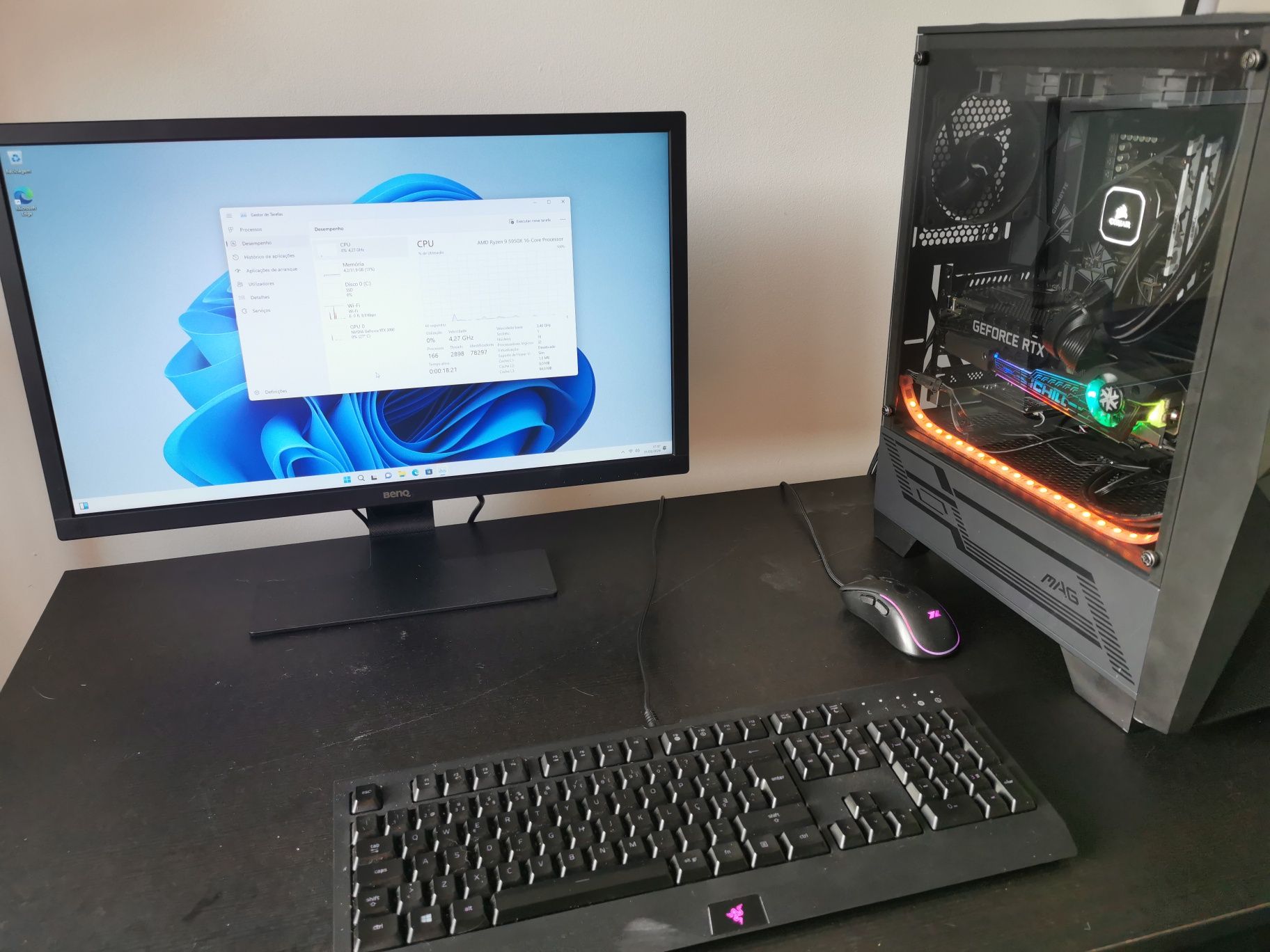 PC Gamer Rtx 3090 + Ryzen 9 5950X + 32GB Memória RAM + 2TB SSD MVMe