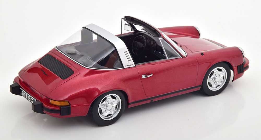 Model 1:18 KK-Scale Porsche 911 SC Targa 1978 red metallic