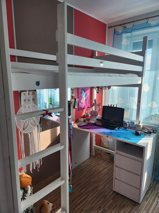 Łóżko anytesola drewniane