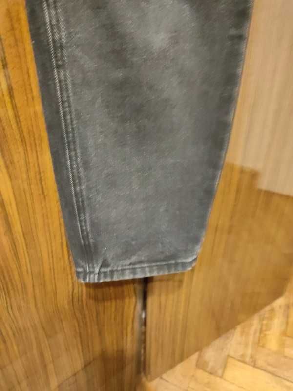 Jeansy skinny haft haftowane wyszywane kwiaty 14 16