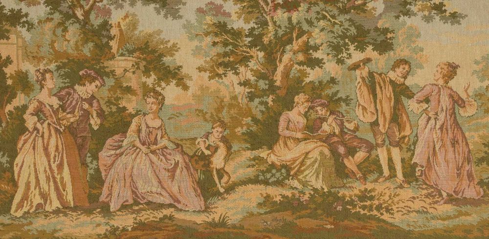 Tapeçaria de Parede Gobelin com Moldura