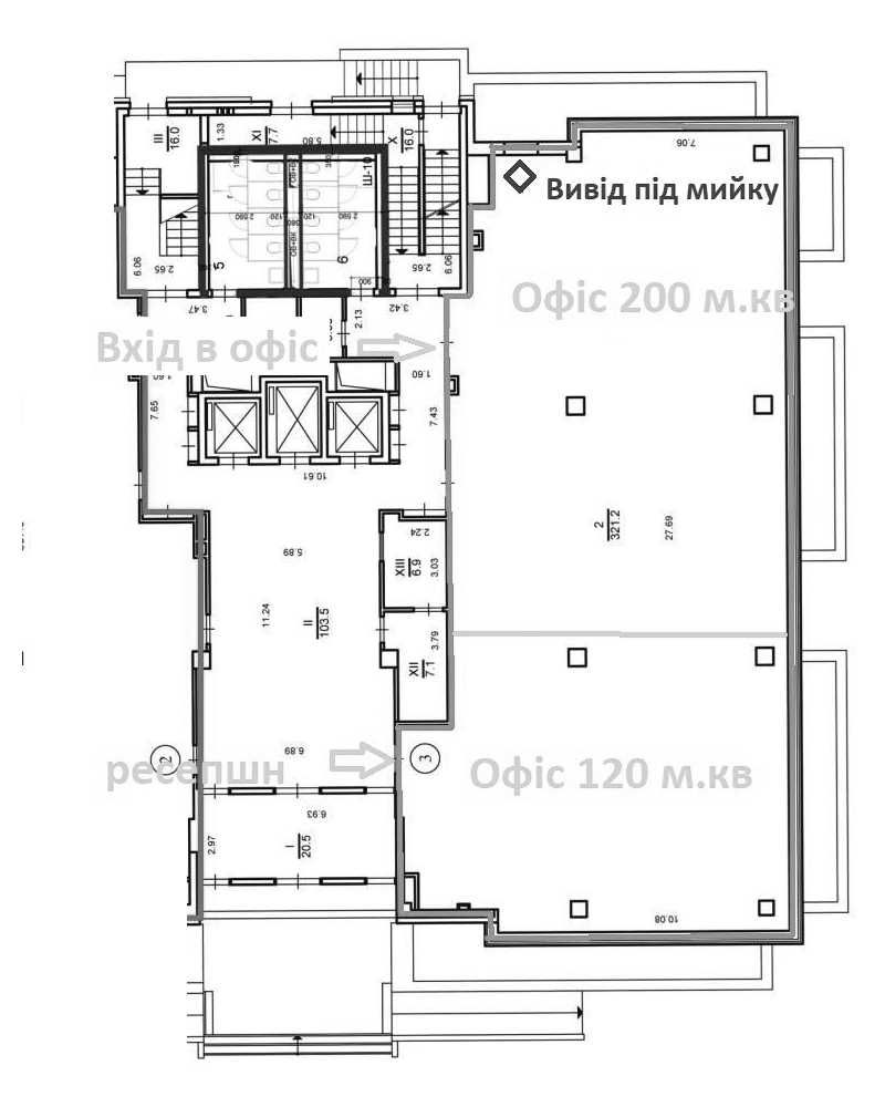 0%. Офісний блок (320м2). Генератор. Метро Берестейська