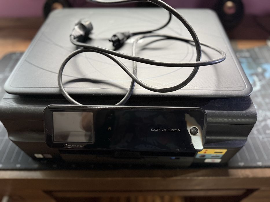 Drukarka kolorowa wielofunkcyjna Brother DCP-J552DW + tusze