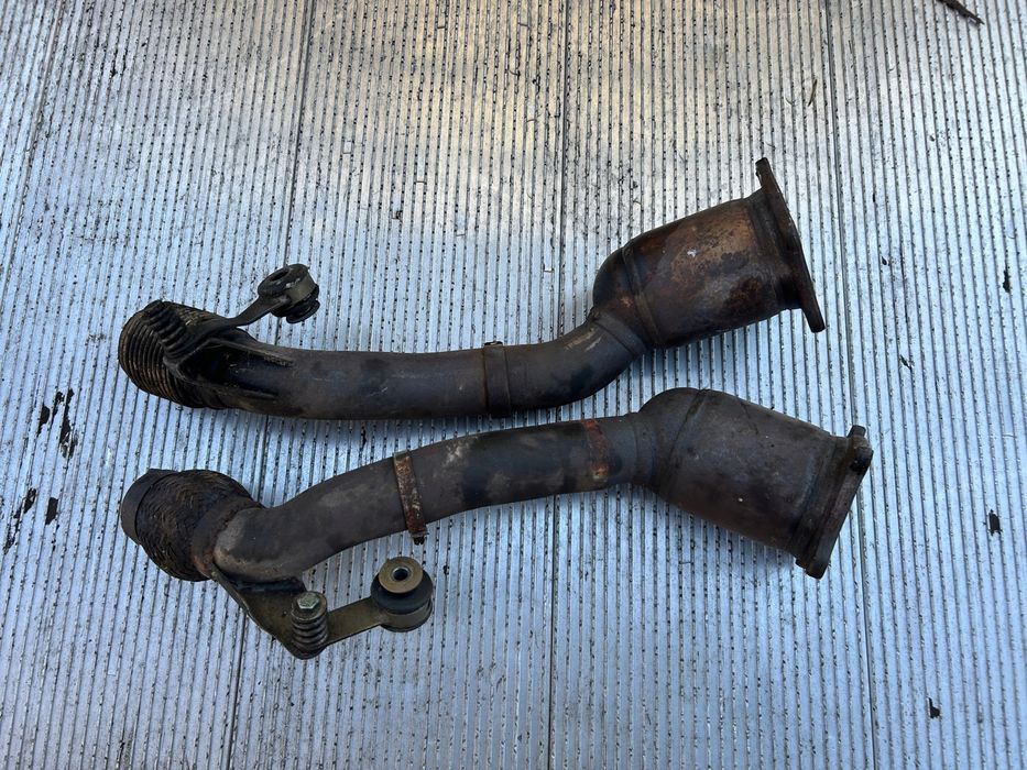 Katalizator Downpipe Rura Kolektora Wycdechowego Audi A6 C5 2.7 BT Bes