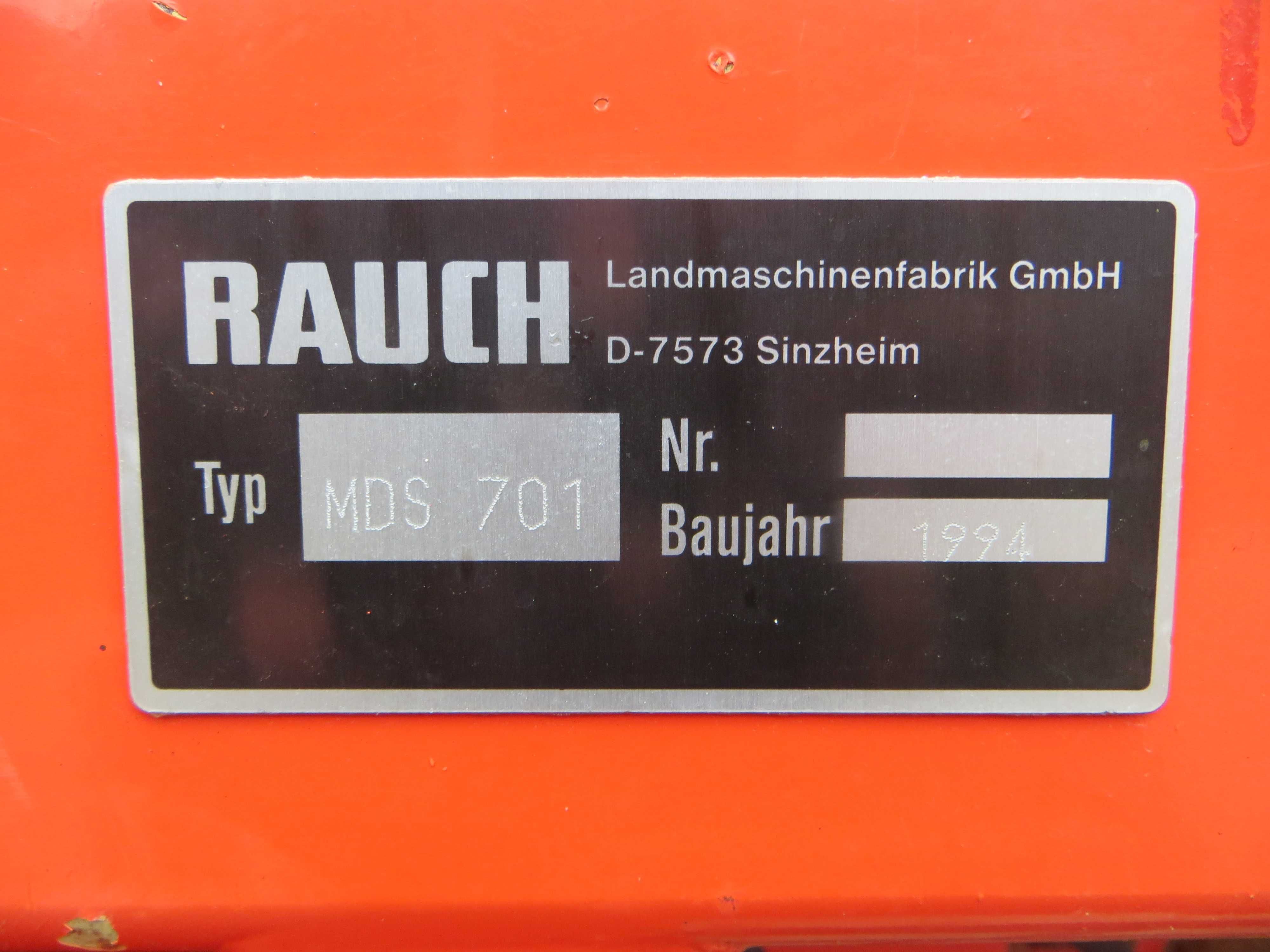 Rozsiewacz nawozu RAUCH MDS 701