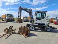 Terex TW 85  Koparka kołowa TEREX TW85, 2015 rok Sprowadzona 3 łyżki 7300h