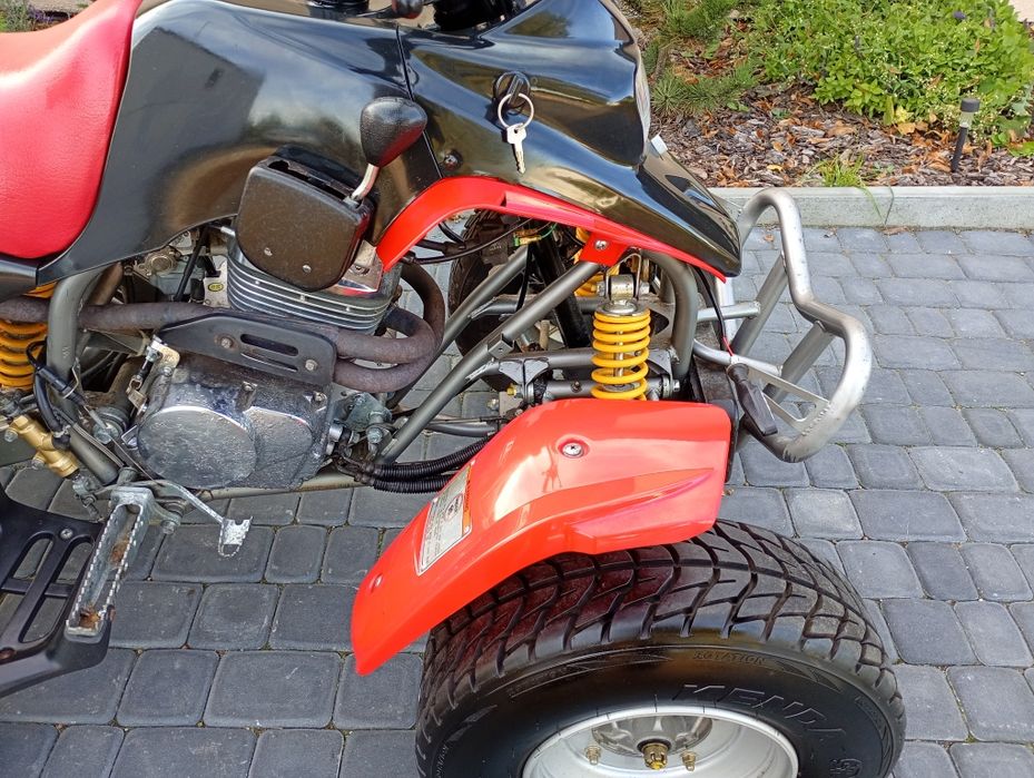 Quad Honda Barossa 250 wsteczny homologacja