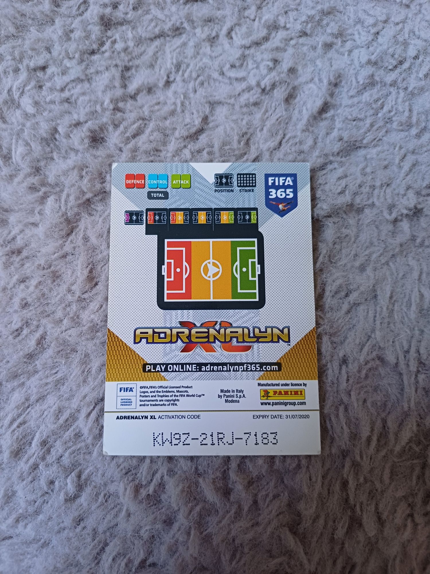INVICIBLE karta piłkarska Fifa 2020