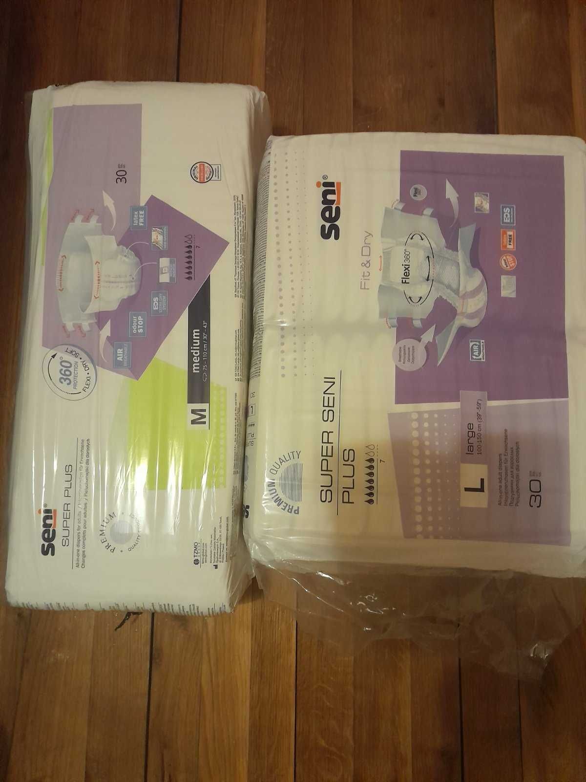 Памперси Seni Tena L, M, XL(ціна за Senі super plus 1пХЛ)