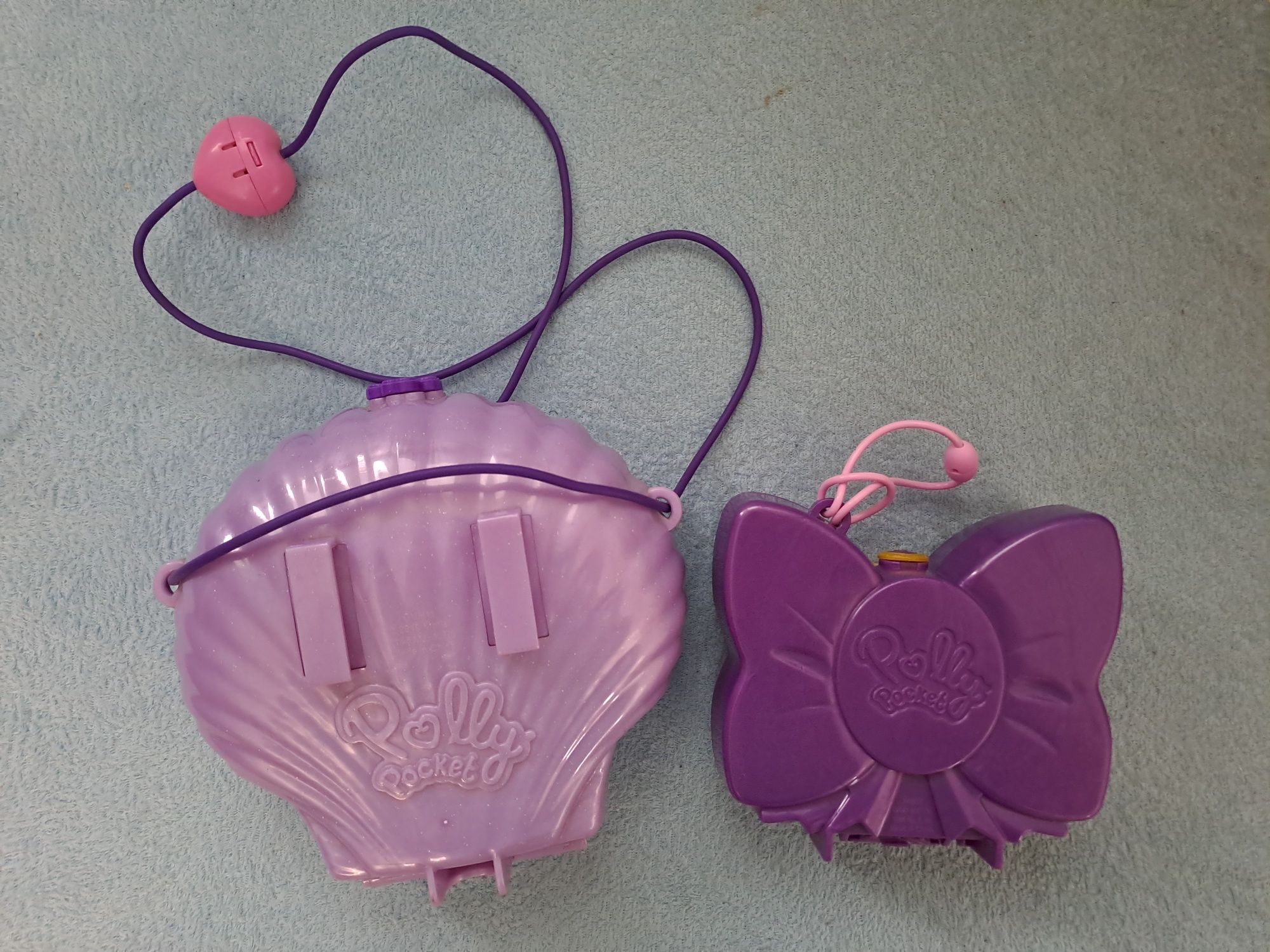 Polly Pocket torebka muszelka i motyl plus akcesoria