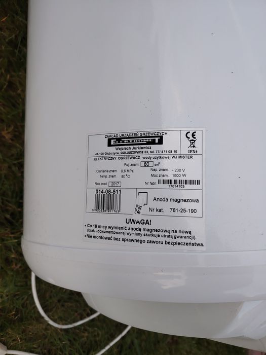 Bojler elektryczny 80l