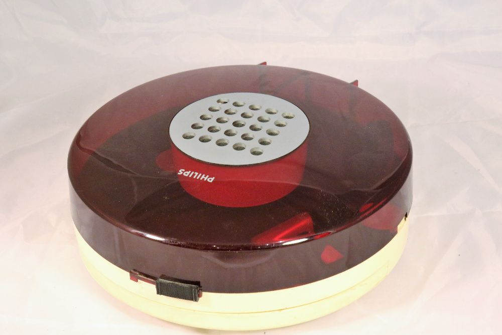 Gira Discos Vintage Portátil Philips 22GF303 Turntable Space Age