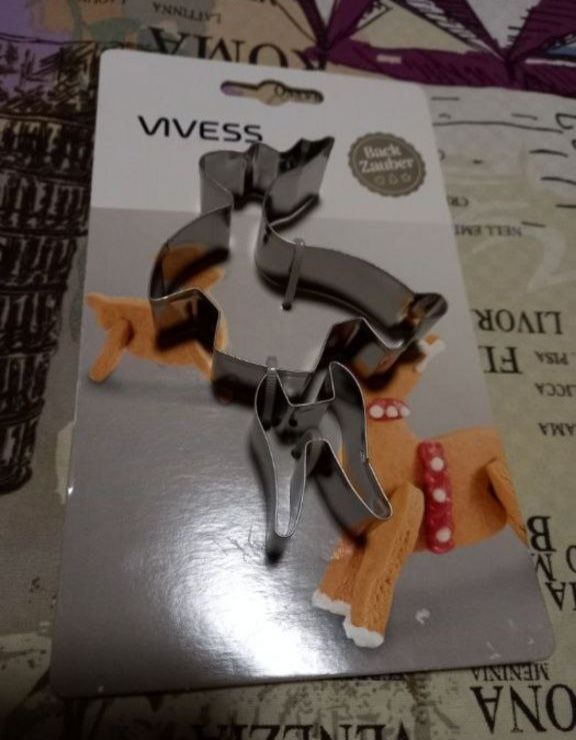 Форма 3D Vivess, вирубка, прес для печева"Полярний олень". Німеччина.