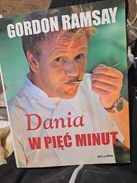 Książka Gordon Ramsay dania w pięć minut
