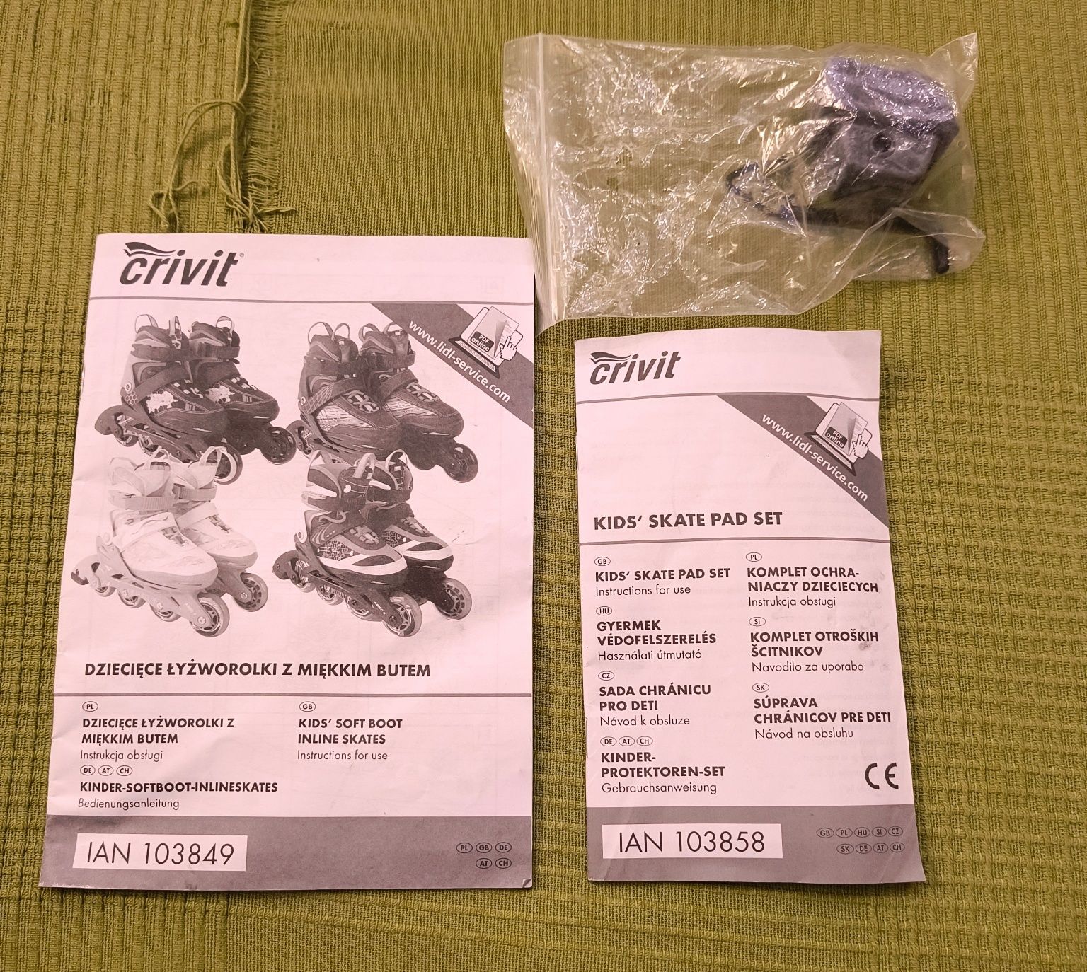 Rolki dla dzieci Crivit 32-36