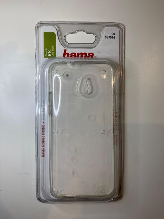 Przezroczyste, silikonowe etui na telefon komórkowy HTC One mini