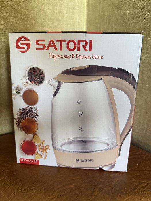 Електрочайник SATORI SGK-4150-BR
