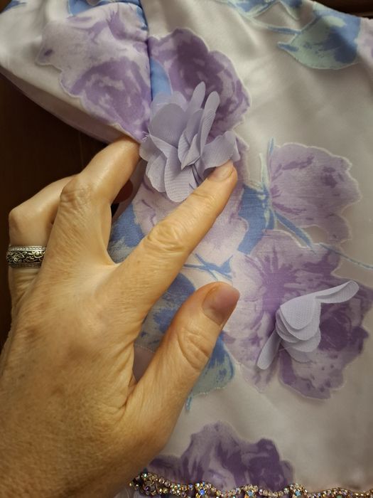 Платье шикарное лилового цвета на девочку, Америка Rare Editions