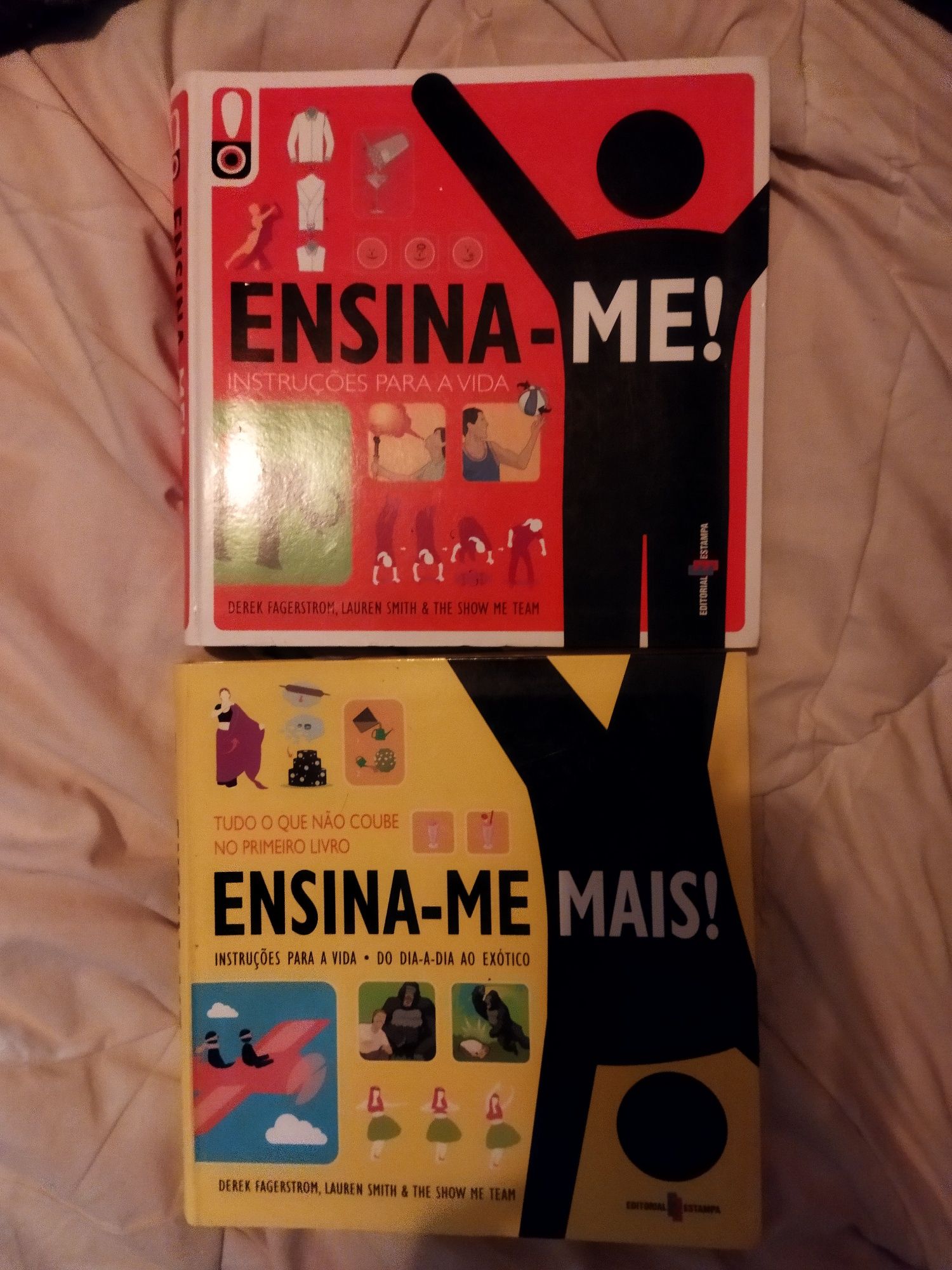 Livros Ensina-me e Ensina-me mais