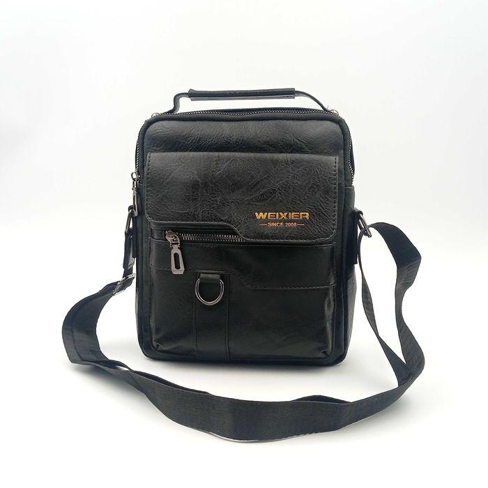 Torba męska listonoszka na ramie skóra WEIXIER c