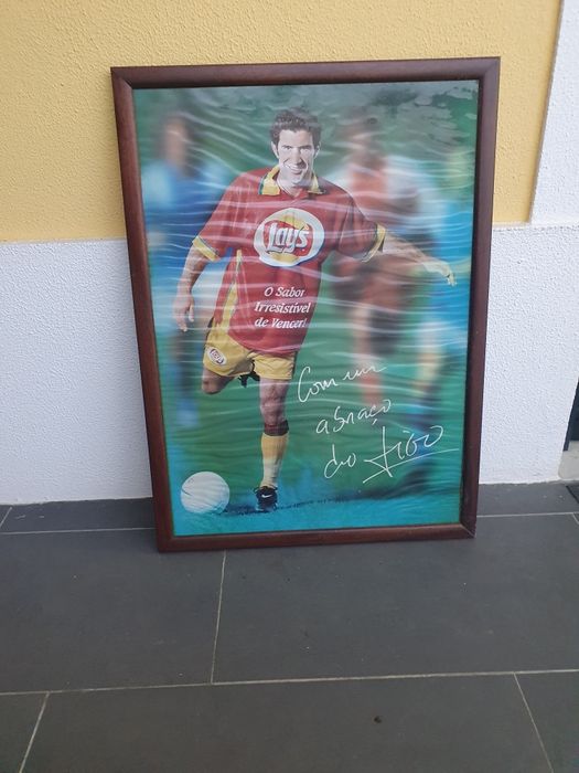 Poster do figo que saia nos pacotes de batata frita