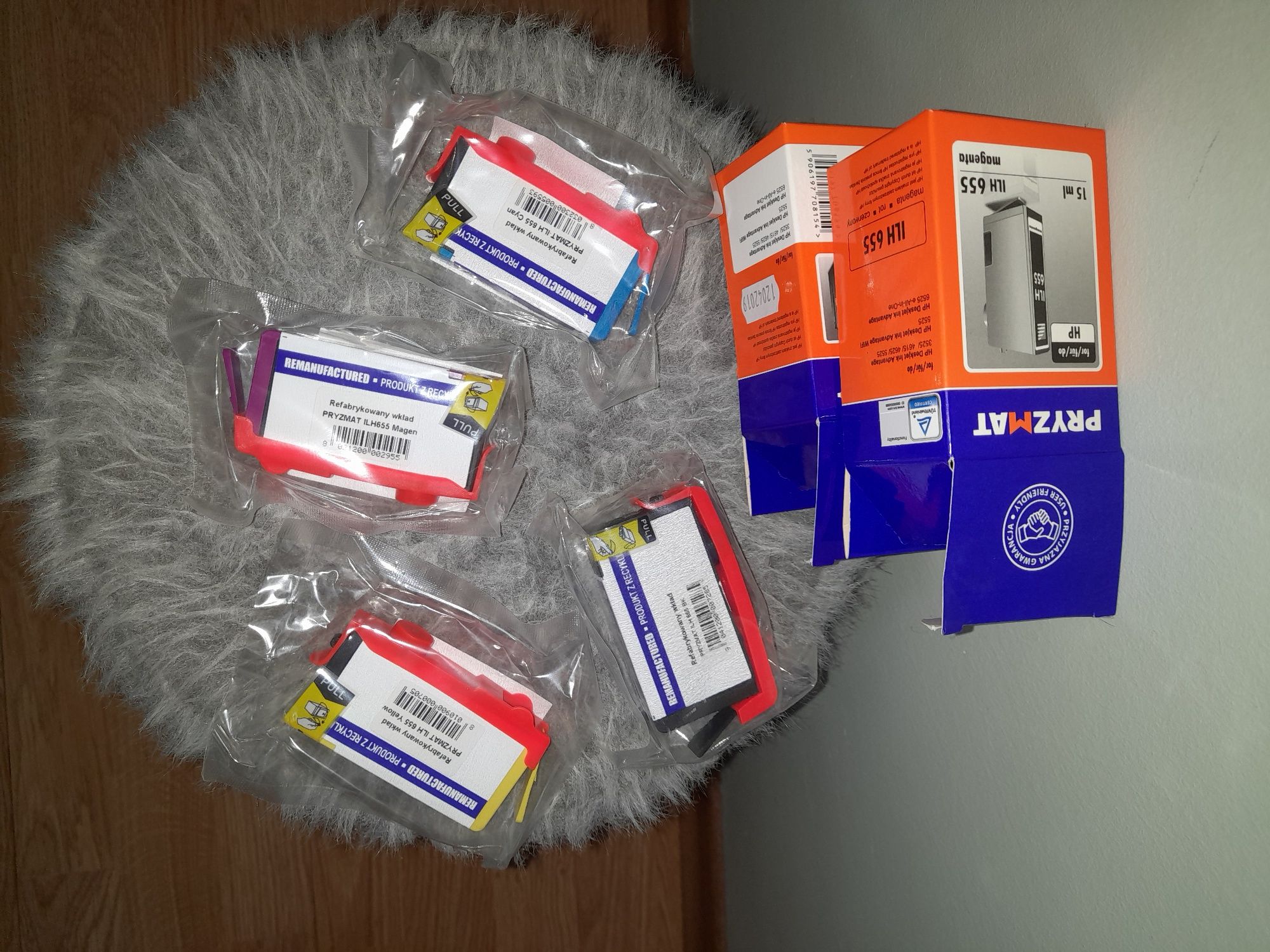 Tusze do drukarki HP 4 szt