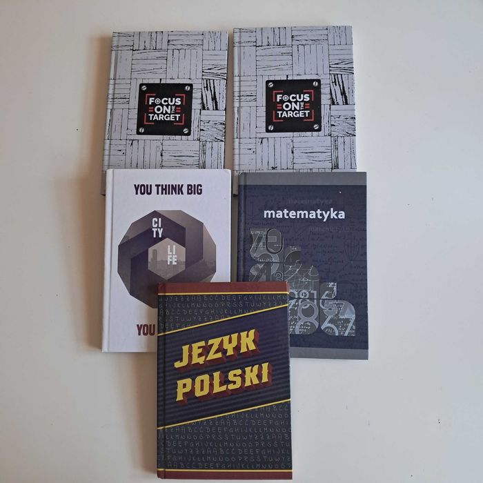 Zeszyty 5 szt nowe