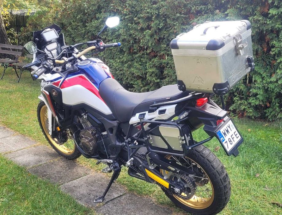 Honda Africa Twin CRF 1000 Mocno Doinwestowana Manual
