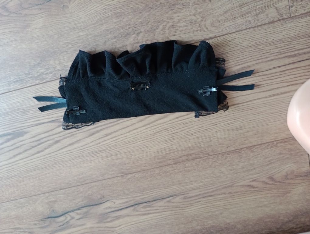Nowy headdress czarny lolita alternative