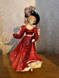 ROYAL DOULTON Piękna Kolekcjonerska Figurka Dama Angielska Porcelana