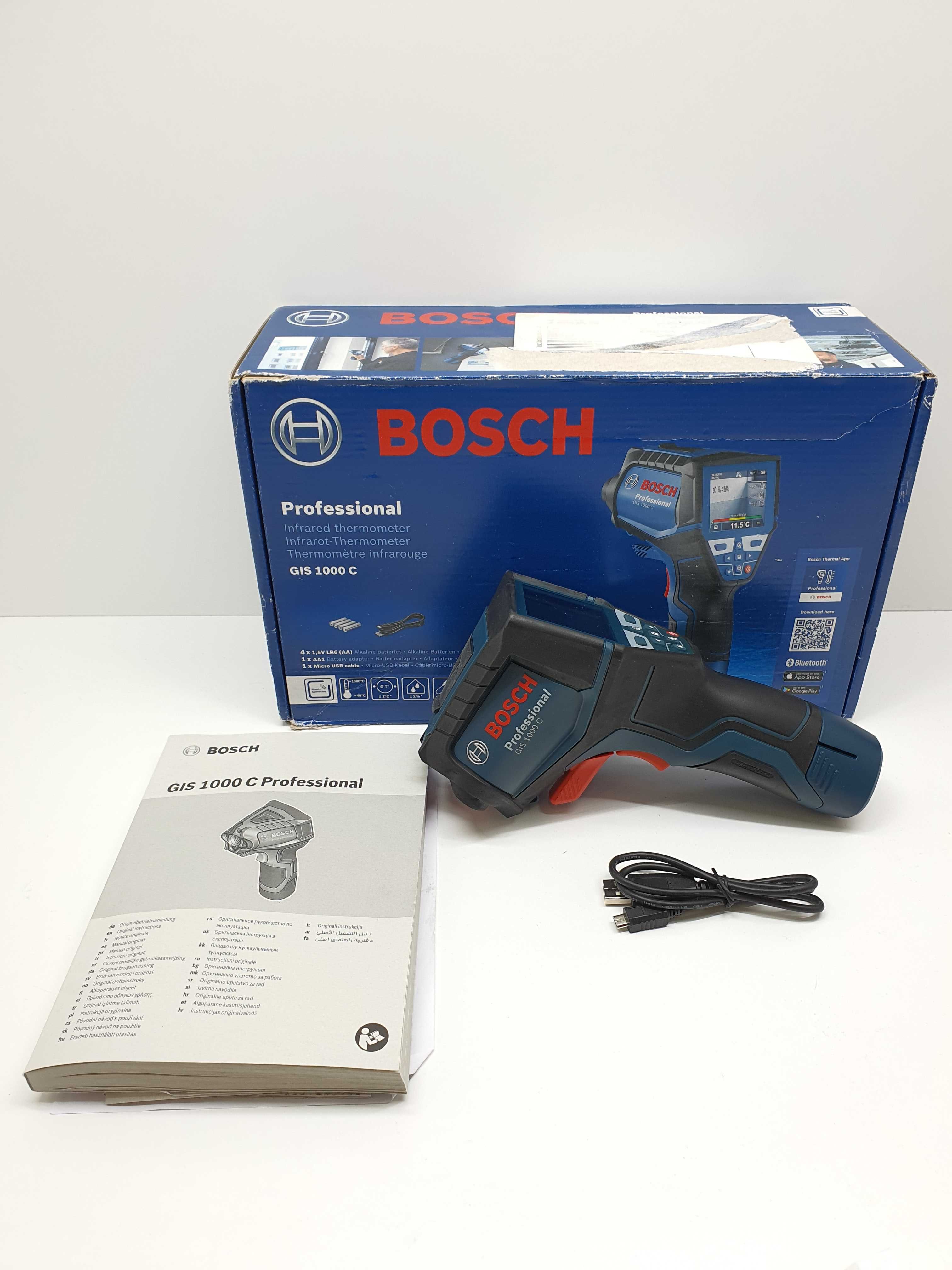Bosch GIS 1000 C Termodetektor na podczerwień –40°C do 1000°C